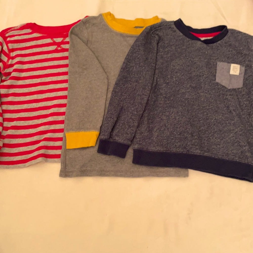 Carter’s 3 cute long sleeve pullover tops (OLCC)